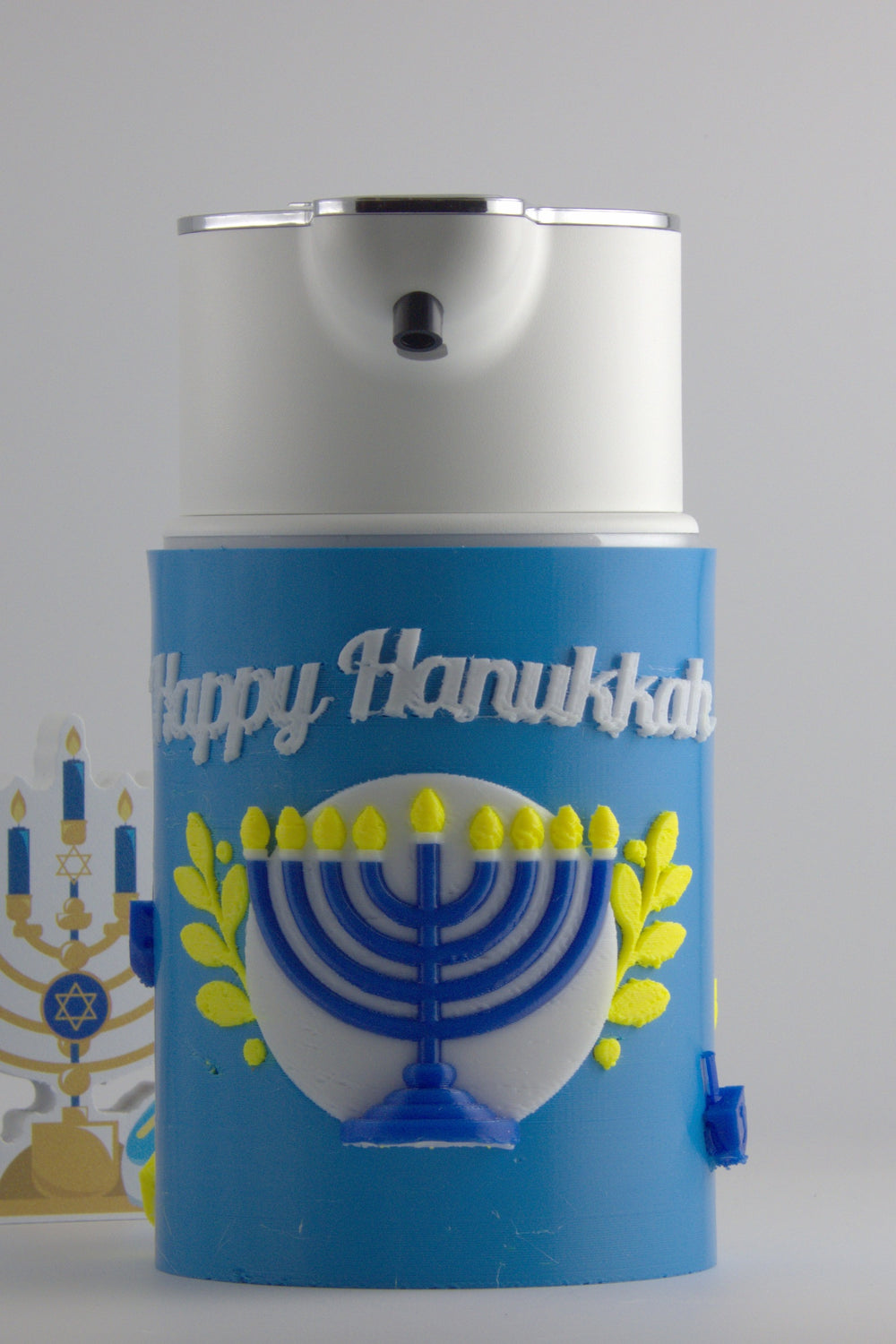 Happy Hanukkah Soap Dispenser
