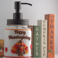 Happy Thanksgiving Soap Dispenser