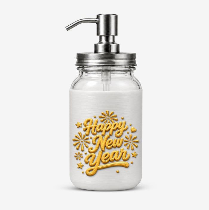 Happy New Year Soap Dispenser &ndash; Manual