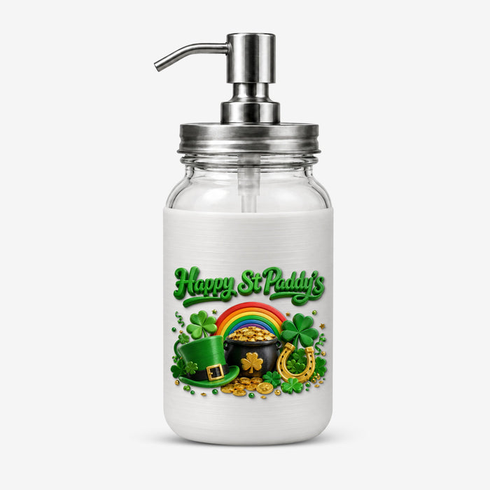Happy St Paddy's Soap Dispenser &ndash; Manual