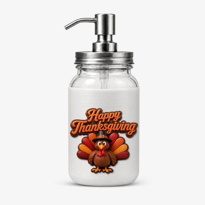 Happy Thanksgiving Soap Dispenser &ndash; Manual